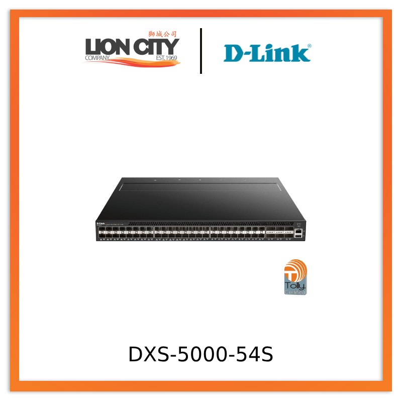 D-Link DXS-5000-54S 54-Port 10G/40G Data Center Switch