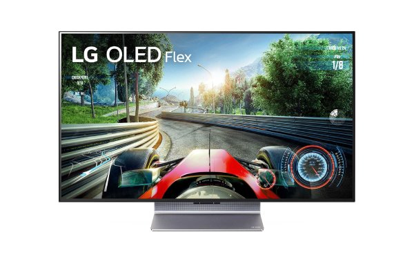 LG 42LX3QPSA OLED Flex Gaming TV | Flexible Curved Display | Small TV | Gaming & PC room setup Console TV