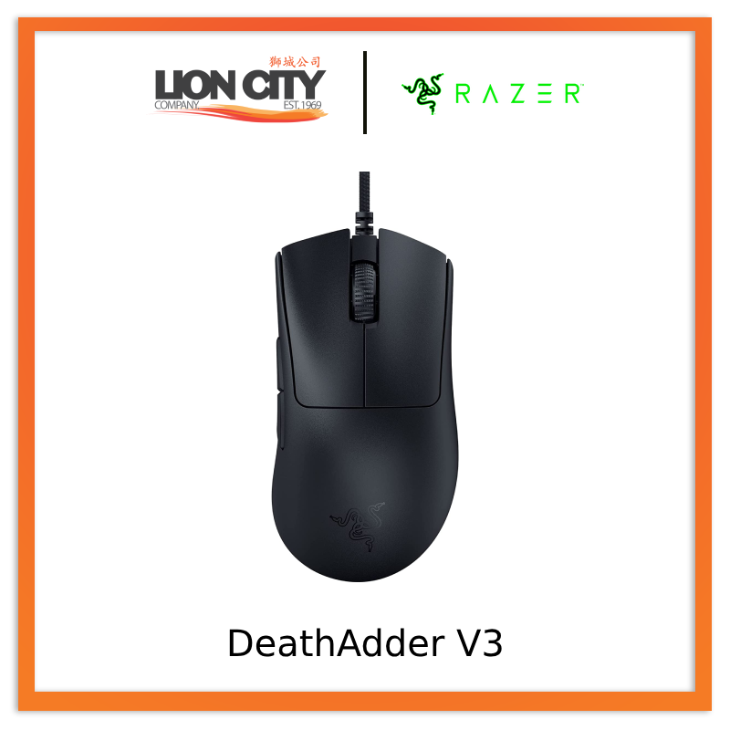 Razer DeathAdder V3 Wired Gaming Mouse Ultra-lightweight Ergonomic Mouse