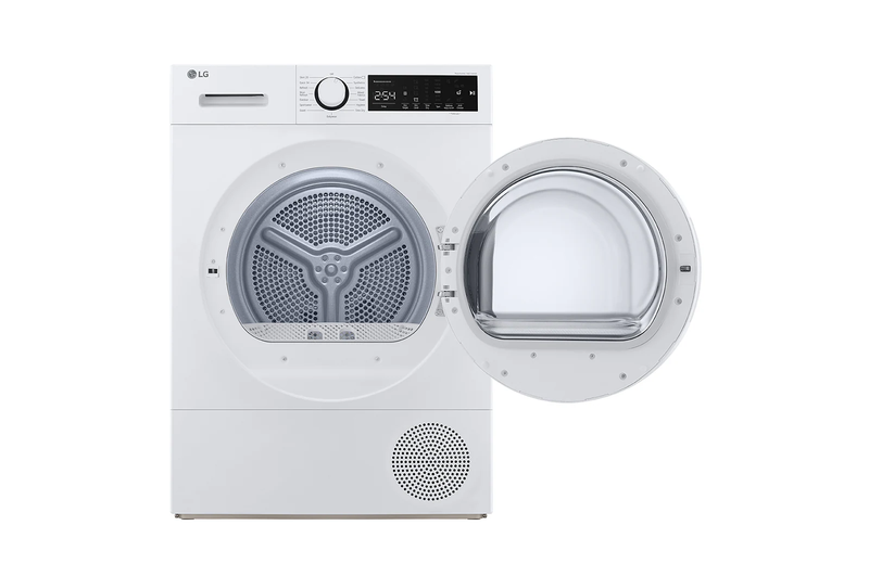 LG RD08NHP5W 8kg Heat Pump Dryer in White