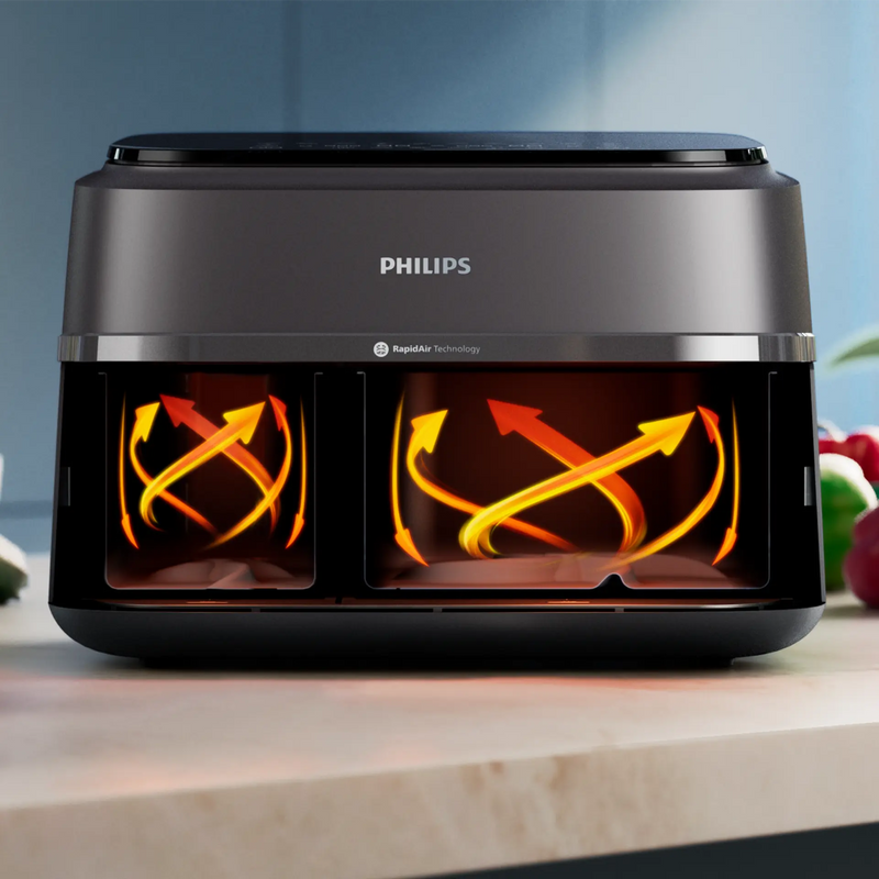 Philips 3000 Series Dual Basket Airfryer NA352/00