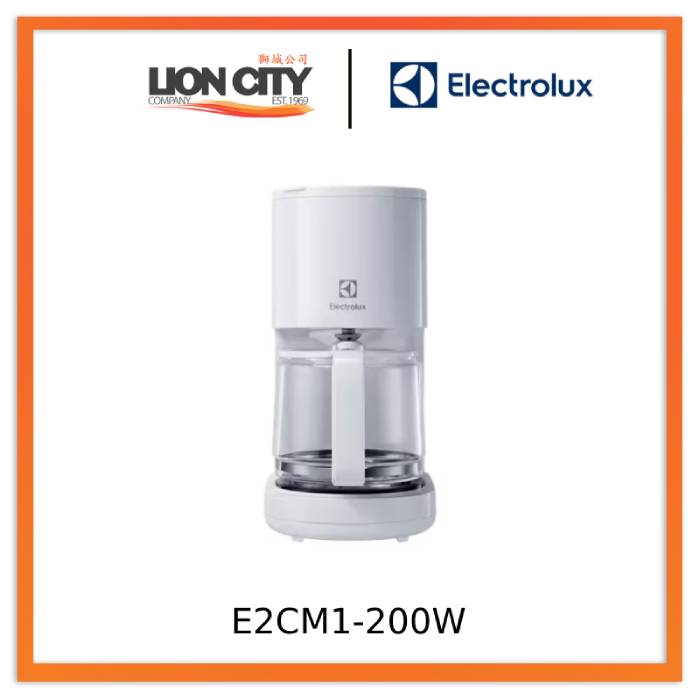 Electrolux E2CM1-200W 1.25L Create 2 drip coffee maker