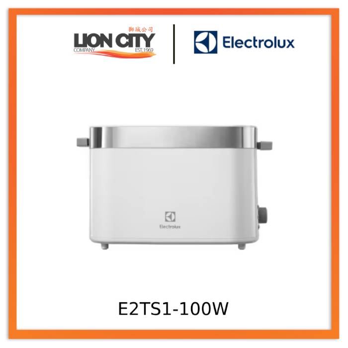 Electrolux E2TS1-100W Pop Up Toaster