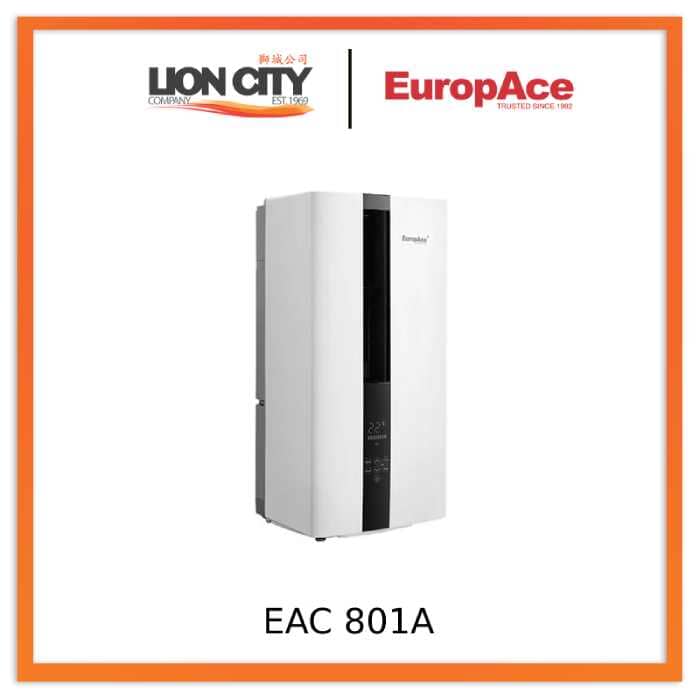 EuropAce EAC 801A Casement Air Con 8,000 BTU. Singapore’s First And Only 2 Ticks
