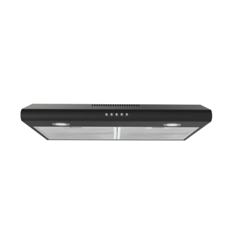 Europace ECH2508EBK 60cm Slimline Hood + EuropAce EBH6360E LPG/TG 60cm Built-In Glass Gas Hob (3burner)