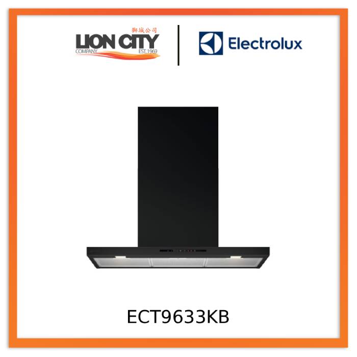 Electrolux ECT9633KB 90cm 600 Series Chimney Extractor Hood