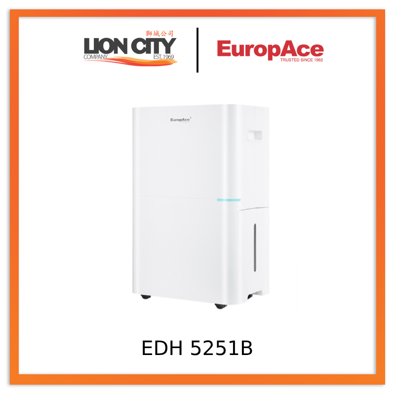 Europace EDH 5251B 4-IN-1 25L Dehumidifier with Air Purifier & Ionizer
