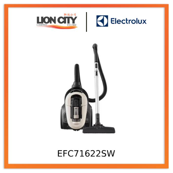 Efc71622 Electrolux EFC71622SW UltimateHome 700 Canister Vacuum Cleaner - Lion ...