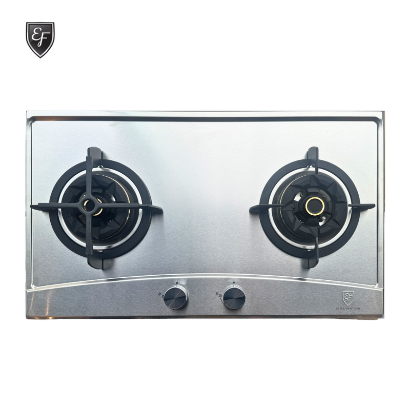EF 76cm 2 Burners Stainless Steel Gas Hob EFH 2764 WT VSB