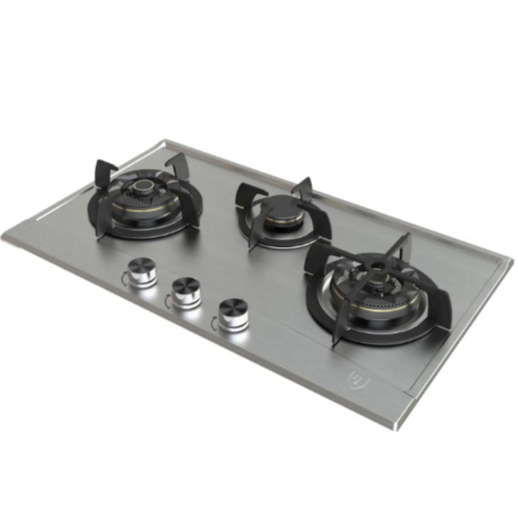 EF 76cm 3 Burner Gas Hob and 90cm Slim Hood Bundle