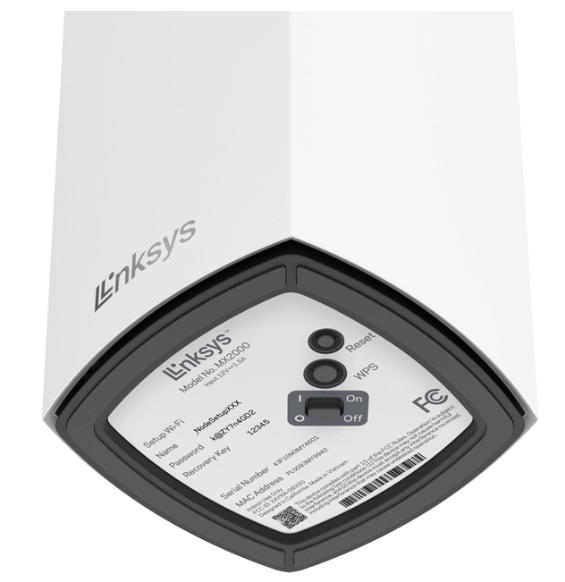 Linksys MX2001-AH Atlas 6 Dual-Band Mesh WiFi 6 System, 1-Pack