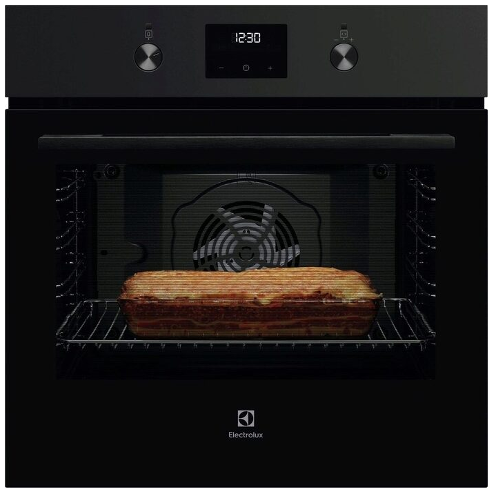 Electrolux KOIGE00H2 60cm 72L Built-In Oven with Air Fry 2790W Pure Black