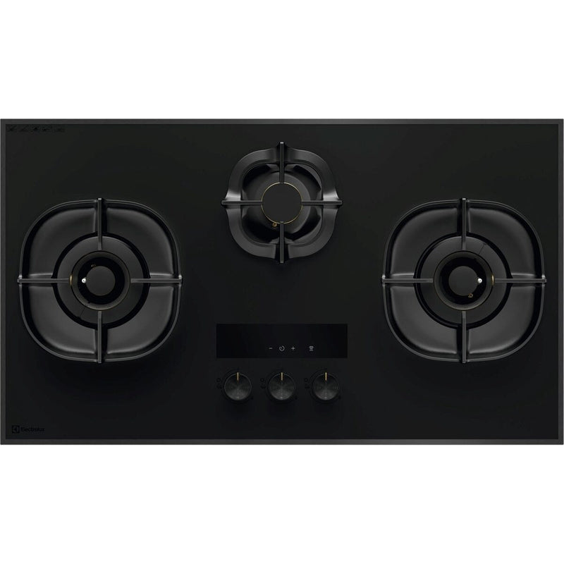 Electrolux 90cm 3-Burner Glass Gas Hob EHG9357MFP