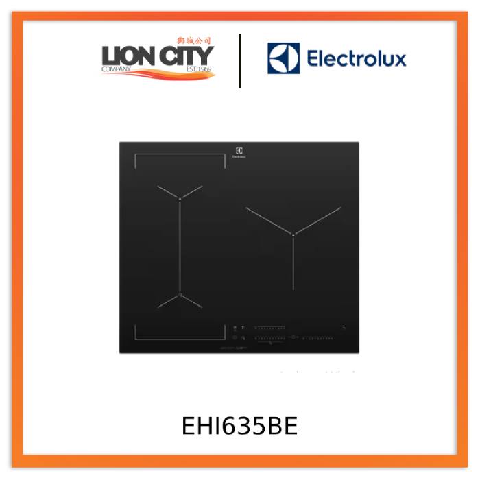 Electrolux EHI635BE 60cm UltimateTaste 700 3 zone induction cooktop
