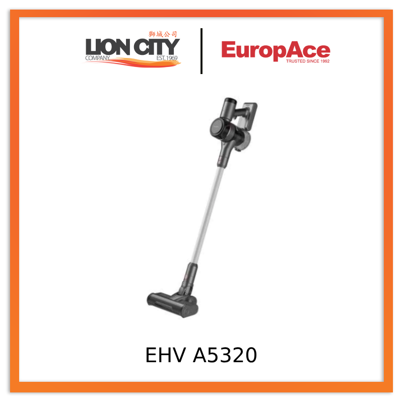 EuropAce EHV A5320 Handheld Vacuum Cleaner Strong 32,000PA Suction Pow