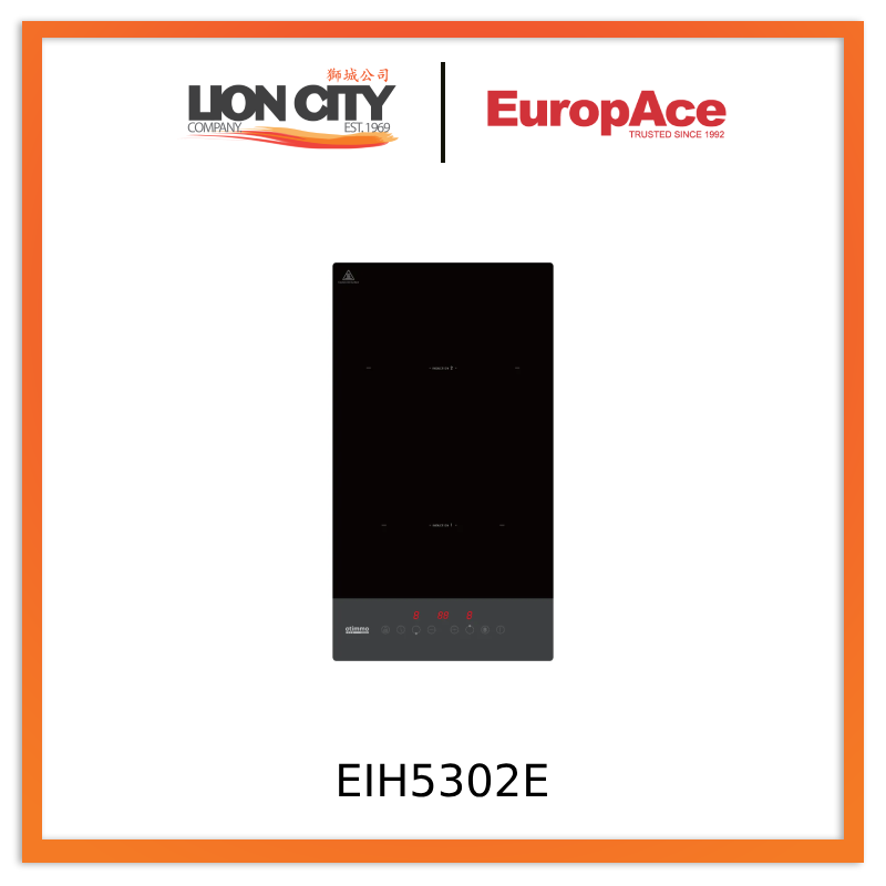 EuropAce EIH5302E 5 Series 30cm Domino Built-in Induction Hob