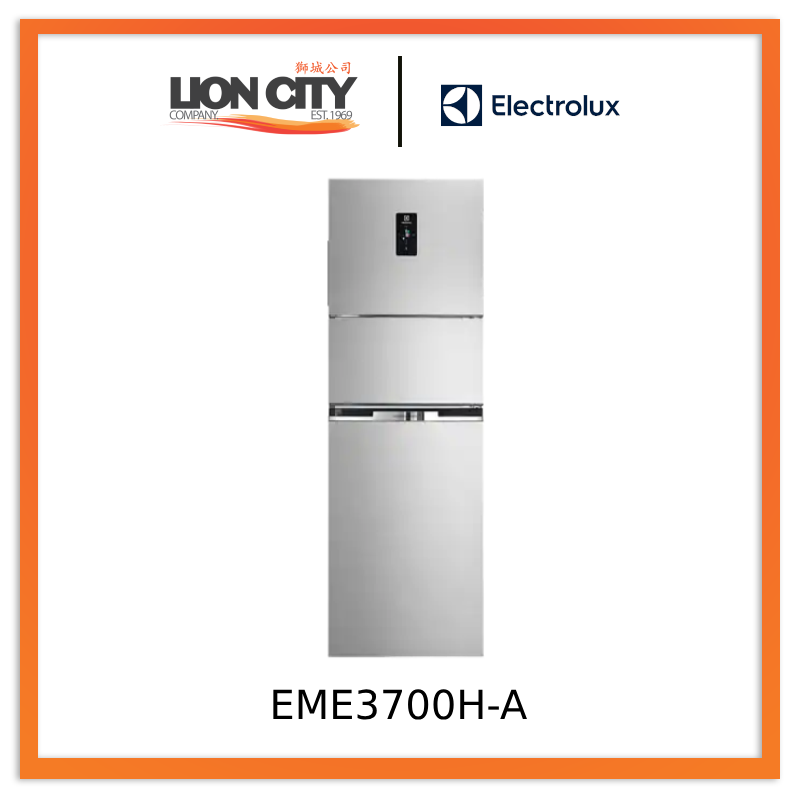 Electrolux EME3700HA NutriFresh Inverter 340L Multi-Door Refrigerator
