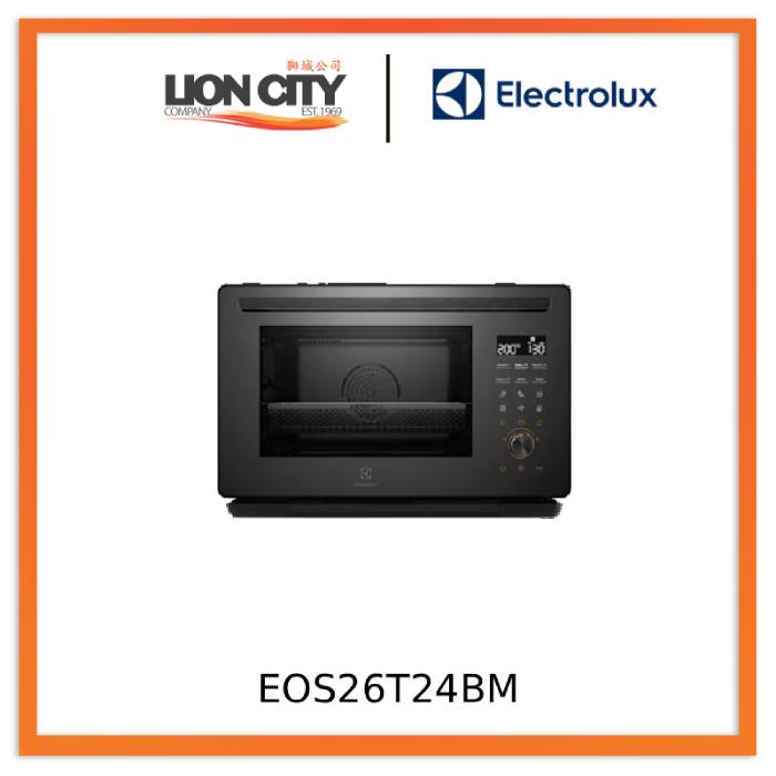 Electrolux EOS26T24BM 50cm UltimateTaste 900 Freestanding Electric Oven with 26L Capacity