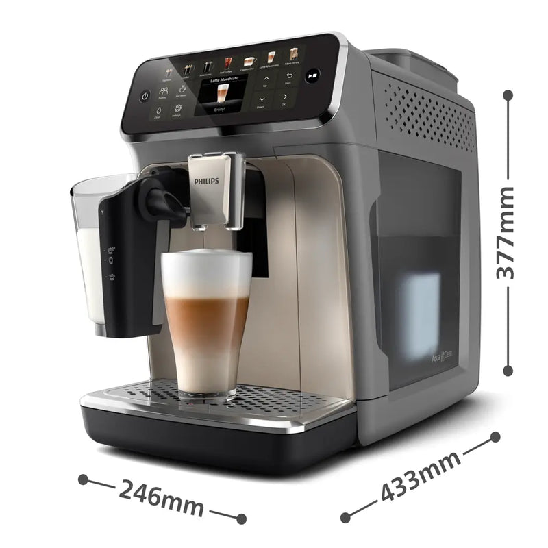 Philips Series 4400 Fully Automatic Espresso Machine EP4446/70