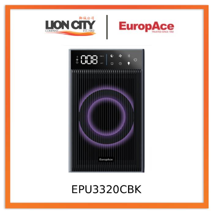 Europace EPU 3320C PLAY Series 4-in-1 Air Purifier EPU3320CBK/PK/WH - Lion City Company