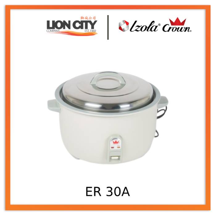 Crown ER 30A 6 Litre Electric Rice Cooker