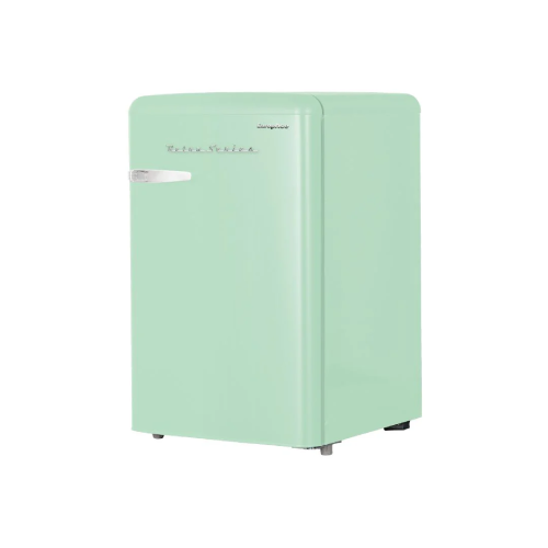 EuropAce ER5118EGN 108L Retro 1 Door Fridge 3 Ticks & Freezer Compartment