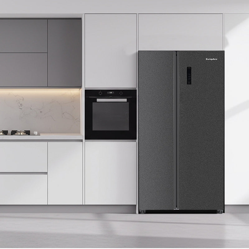 EuropAce 595L Side by Side Refrigerator ER5631ESBSGY