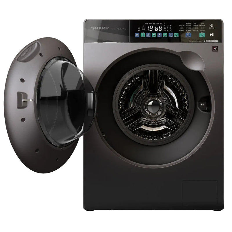 Sharp ES-FW10D7PAS 10.5/7kg Washer Dryer Dark Grey