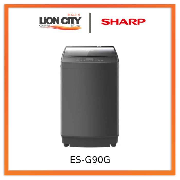 Sharp ES-G90G 9Kg Top Load Washer (3 Ticks)