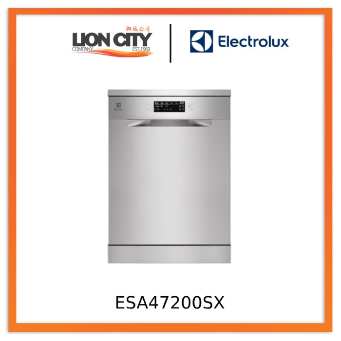 Electrolux ESA47200SX 60cm UltimateCare 300 Freestanding Dishwasher With 13 Place Settings