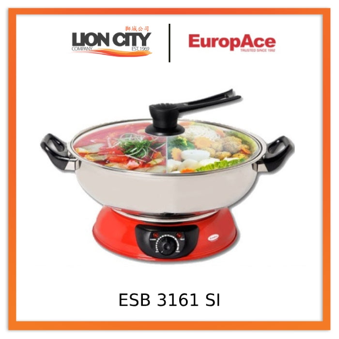 Europace ESB 3161 SI Electric Steamboat - 5Litres