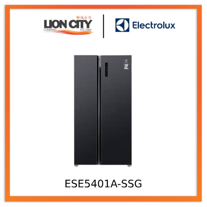 Electrolux ESE5401A-SSG 499L UltimateTaste 700 side by side Refrigerator