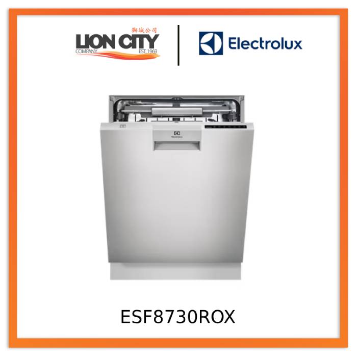 Electrolux ESF8730ROX 60cm UltimateCare 900 freestanding dishwasher with 13 place settings