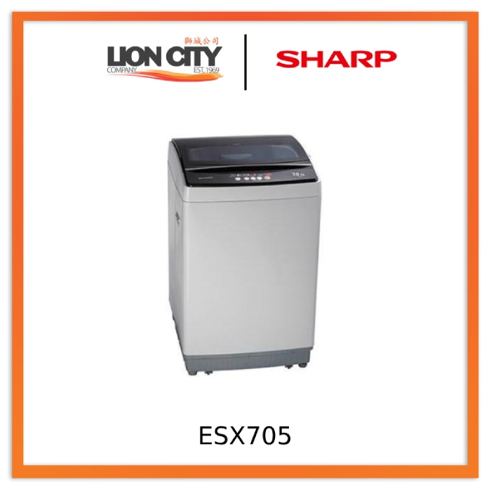 Sharp ESX705 (7kg) Top Load Washing Machine