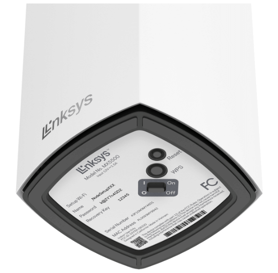 Linksys MX5503-AH Atlas Pro 6 AX5400 Dual-Band Mesh WiFi 6 System 3-Pack
