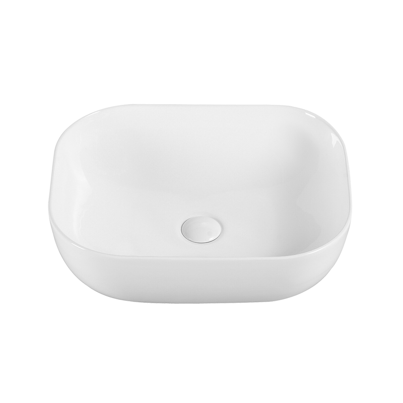 Rubine EVEA 50 Ceramic Basin Gloss White