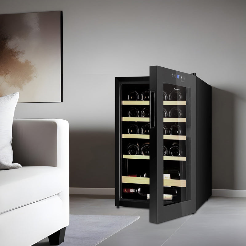 EuropAce 20 Bottles Wine Chiller EWC3203DGY