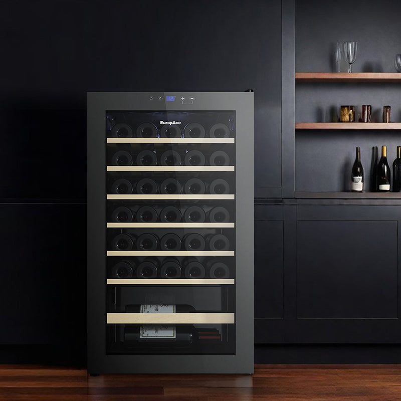 EuropAce 36 Bottles Wine Chiller EWC3362DGY