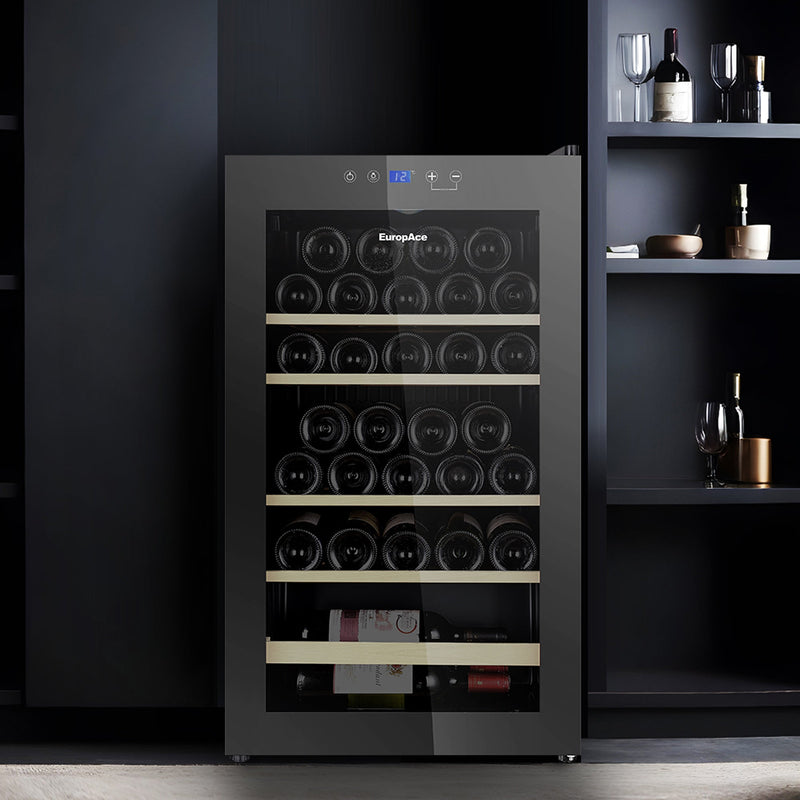 EuropAce 48 Bottles Wine Chiller EWC3481DGY
