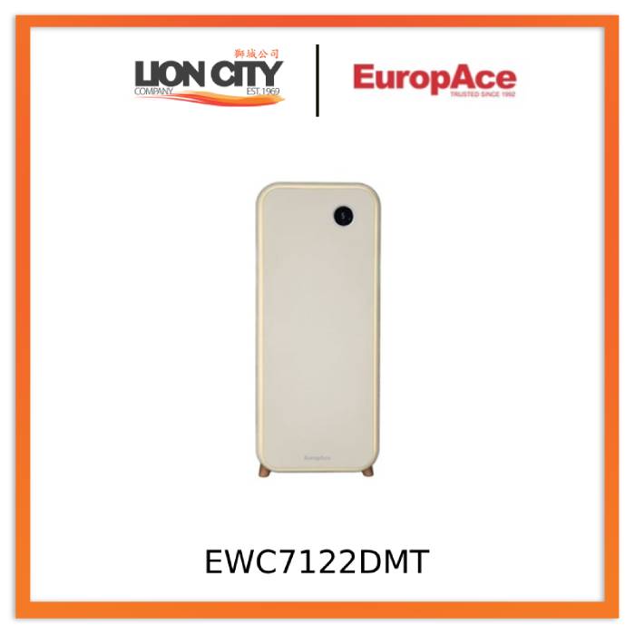 Europace EWC7122DWH/EWC7122DMT/EWC7122DBK LumiCool Series Wine & Beverage Chiller