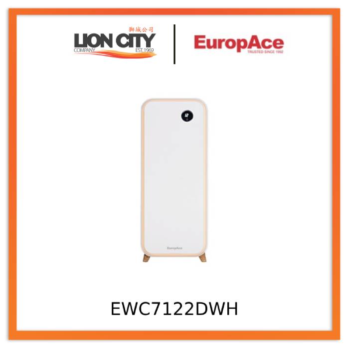 Europace EWC7122DWH/EWC7122DMT/EWC7122DBK LumiCool Series Wine & Beverage Chiller