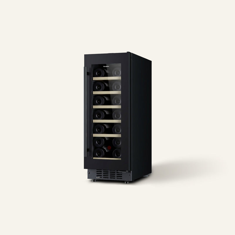 EuropAce 20-Bottle Slim Wine Chiller EWC8202DBK