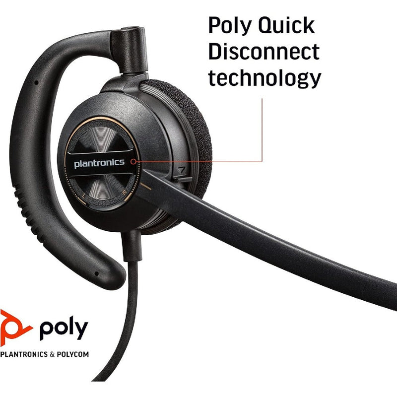 HP Poly EncorePro 540 QD Convertible Headset