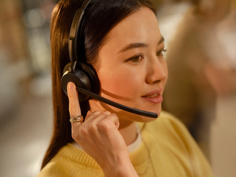 Jabra Evolve3 45 MS Mono Wireless ANC Headset USB-A