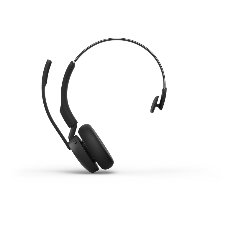 Jabra Evolve3 45 MS Mono Wireless ANC Headset USB-C with Stand
