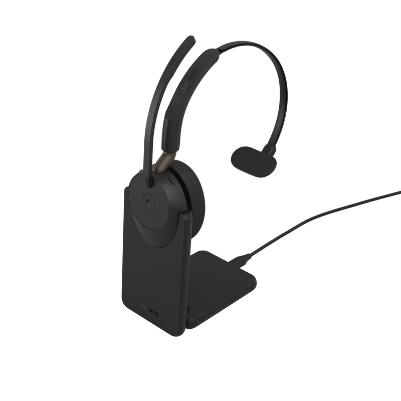 Jabra Evolve3 65 MS Mono Wireless ANC Headset USB-C with Stand