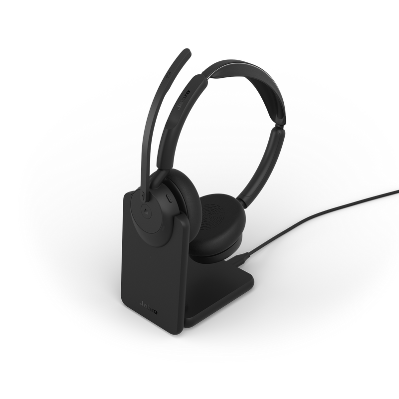 Jabra Evolve3 45 MS Stereo Wireless ANC Headset USB-C