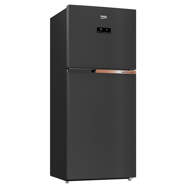 Beko RDNT371E50VZK Fridge Freezer 340L (Freezer Top, 66 cm)