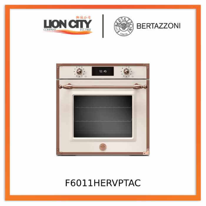 Bertazzoni F6011HERVPTAC 60cm Total Steam 11 Function Built In Oven, TFT Display