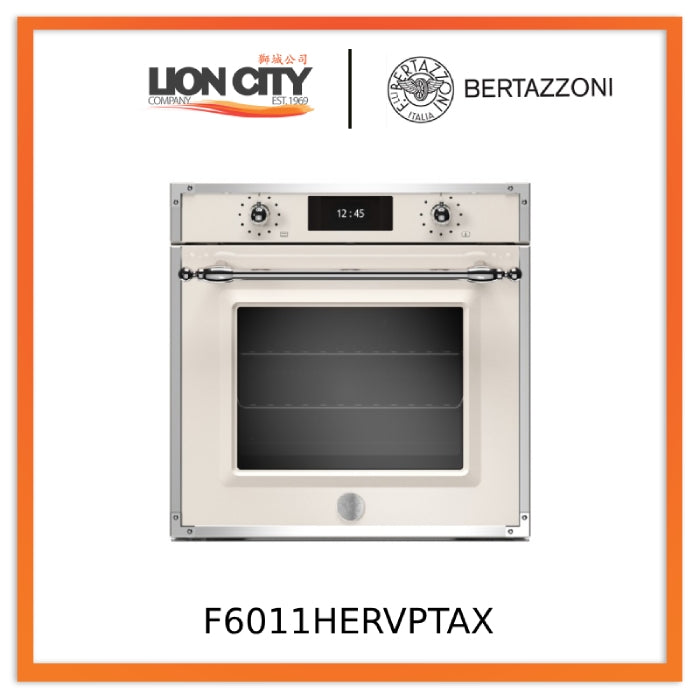 Bertazzoni F6011HERVPTAX 60cm Total Steam 11 Function Built In Oven